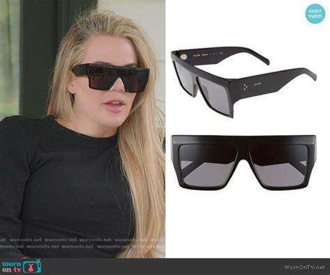 khloe celine sunglasses|What Sunglasses Is Khloe Kardashian Wearing in Episode 2 of .